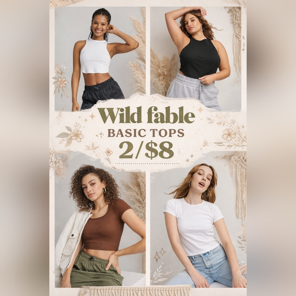 Like 4 LIVE SHOWS2/$8 Wild Fable Tanks, Tees, A.new.day Dress Or Ava&Viv Pants